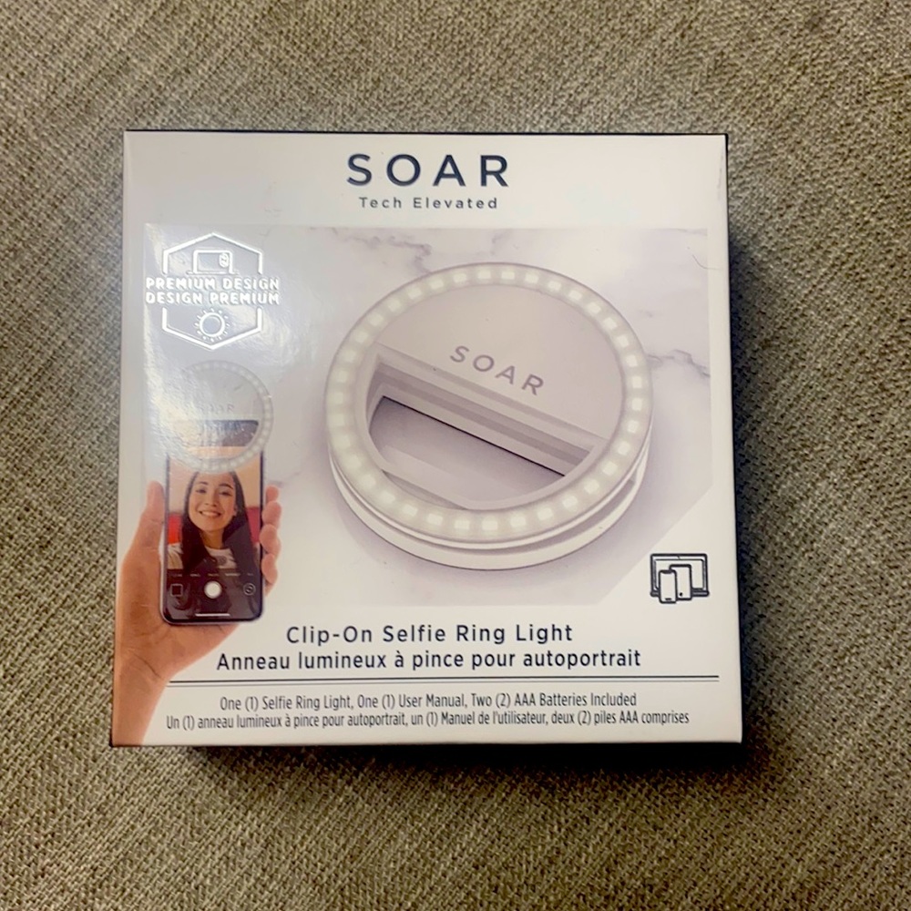 5/25 Soar clip on selfie light